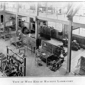 View of the West End of Machine Laboratory