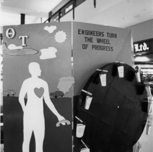 College of Engineering exhibitions artistic display