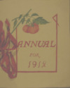 Annual for 1912, tomato club booklet by Ethel R.