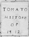 Tomato History of 1912 by Ella Huffman