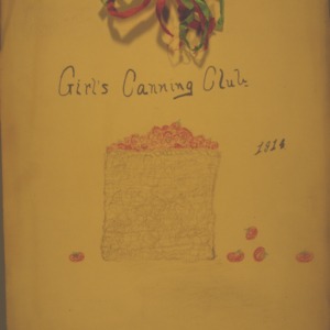 Girl's canning club 1914