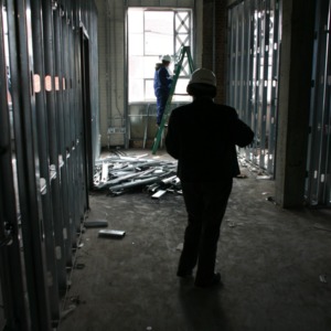 Touring Withers Hall during renovations