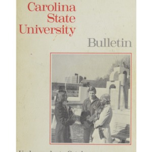 North Carolina State University Undergraduate Catalog, 1977-1979 (Bulletin Vol. 76 No. 4)