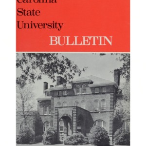 North Carolina State University Graduate Catalog, 1978-1980 (Bulletin Vol. 77 No. 4)