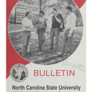 Text "Bulletin" with picture of four people standing around.