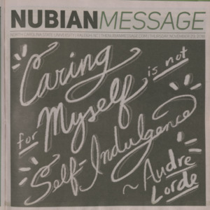 Nubian Message, November 29, 2018