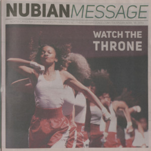 Nubian Message, April 18, 2019