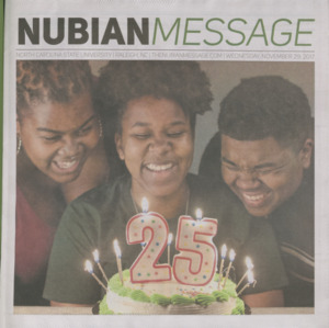 Nubian Message, November 29, 2017