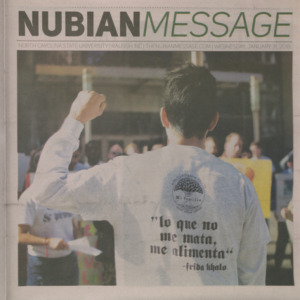 Nubian Message, January 31, 2018