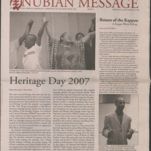 The Nubian message, October 10, 2007
