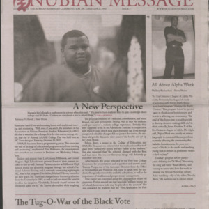 The Nubian message, October 24, 2007