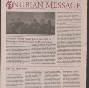 The Nubian message, December 5, 2007