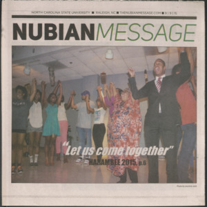 Nubian Message, September 9, 2015