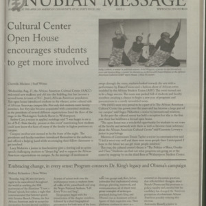 The Nubian message, September 10, 2008