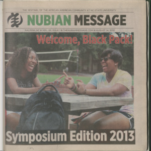 The Nubian message, August 14, 2013