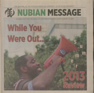The Nubian message, August 21, 2013