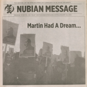 The Nubian message, January 22, 2014