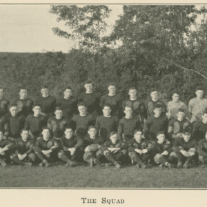 Football team group photo, "The Squad", 1925