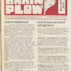 Brain Plower/Plow, January-February 1975