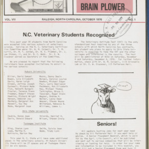Brain Plower/Plow, Vol. 7 No. 1, October 1976