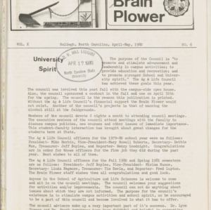 Brain Plower/Plow, Vol. 10 No. 6, April-May 1980