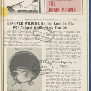 "The Brain Plower" Vol. 3 No. 5, March 1973