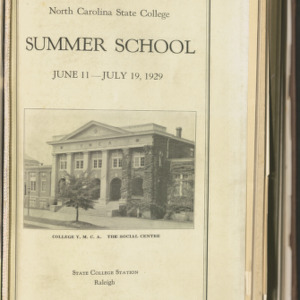 State College Record, Summer School, Vol. 28 No. 4, March 1929