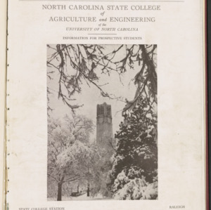 State College Record, Information for Prospective Students, Vol. 37 No. 4, Feb 1938