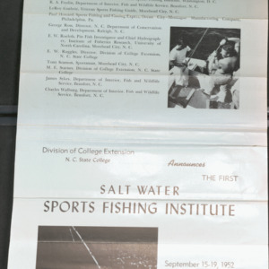 State College record, Salt Water Sports Fishing Institute, Vol 51 No. 11, July 1952