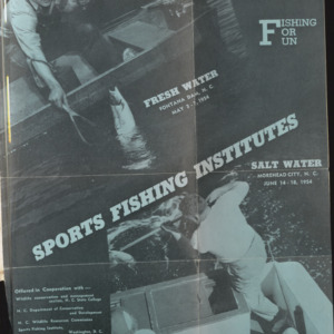 State College record, Sports Fishing Institute, Vol 52 No. 1, September 1953