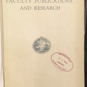 State College record, Faculty Publications and Research together with Abstracts of Doctoral Dissertations and Master's Theses for the year 1953, Vol 54 No. 1, September 1954