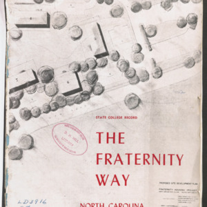 State College record, The Fraternity Way, Vol 55 No. 9, May 1956