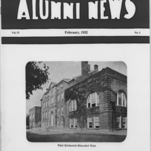 N.C. State Alumni News, Vol. 4 No. 5, February 1932