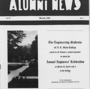 N.C. State Alumni News, Vol. 4 No. 6, March 1932