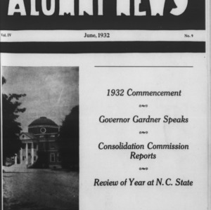 N.C. State Alumni News, Vol. 4 No. 9