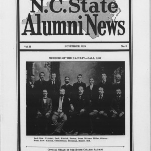 N.C. State Alumni News, Vol. 2 No. 3