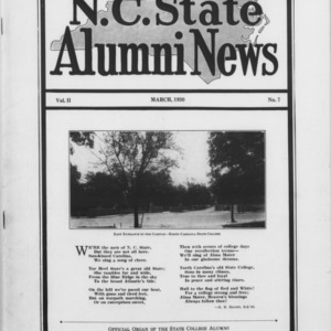 N.C. State Alumni News, Vol. 2 No.7