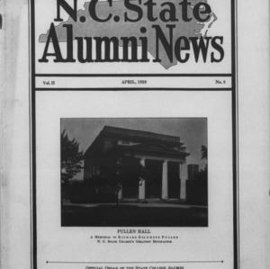 N.C. State Alumni News, Vol. 2 No. 8