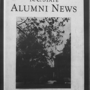 N.C. State Alumni News, Vol. 9 No. 1