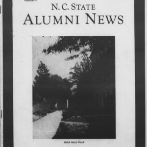 N.C. State Alumni News, Vol. 9 No. 4