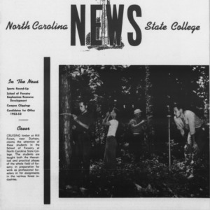 North Carolina State College News, Vol. 24, Issue Nine, March, 1952