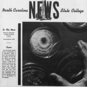 North Carolina State College News, Vol. 25, Issue One, July, 1952