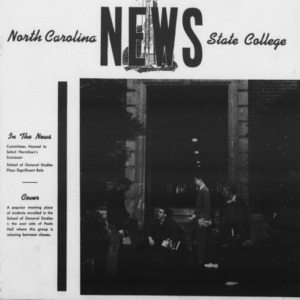 North Carolina State College News, Vol. 25, Issue Two, August, 1952
