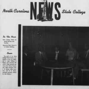 North Carolina State College News, Vol. 25, Issue Five, November, 1952