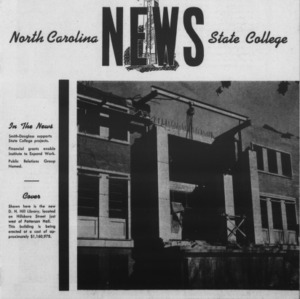 North Carolina State College News, Vol. 25, Issue Eight, February, 1953