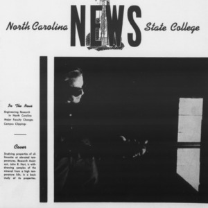 North Carolina State College News, Vol. 26, Issue Three, September, 1953
