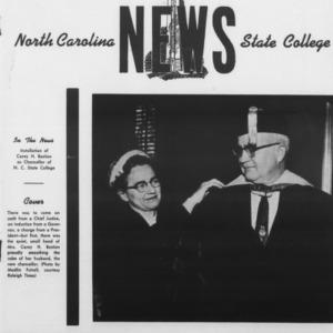 North Carolina State College News, Vol. 26, Issue Ten, April, 1954