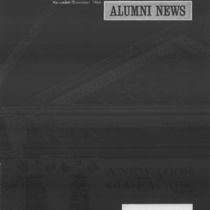 North Carolina State Alumni News, Vol. 37, Issue Three, November - December, 1964