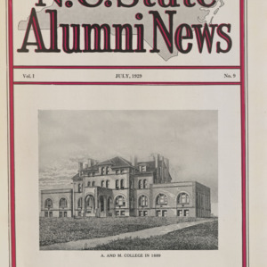 N.C. State Alumni News, Vol. 1 No. 9