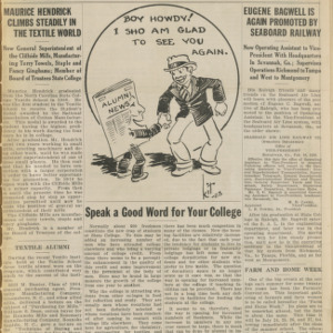 Alumni News, Vol. 1 [New Series] No. 3, April 1928